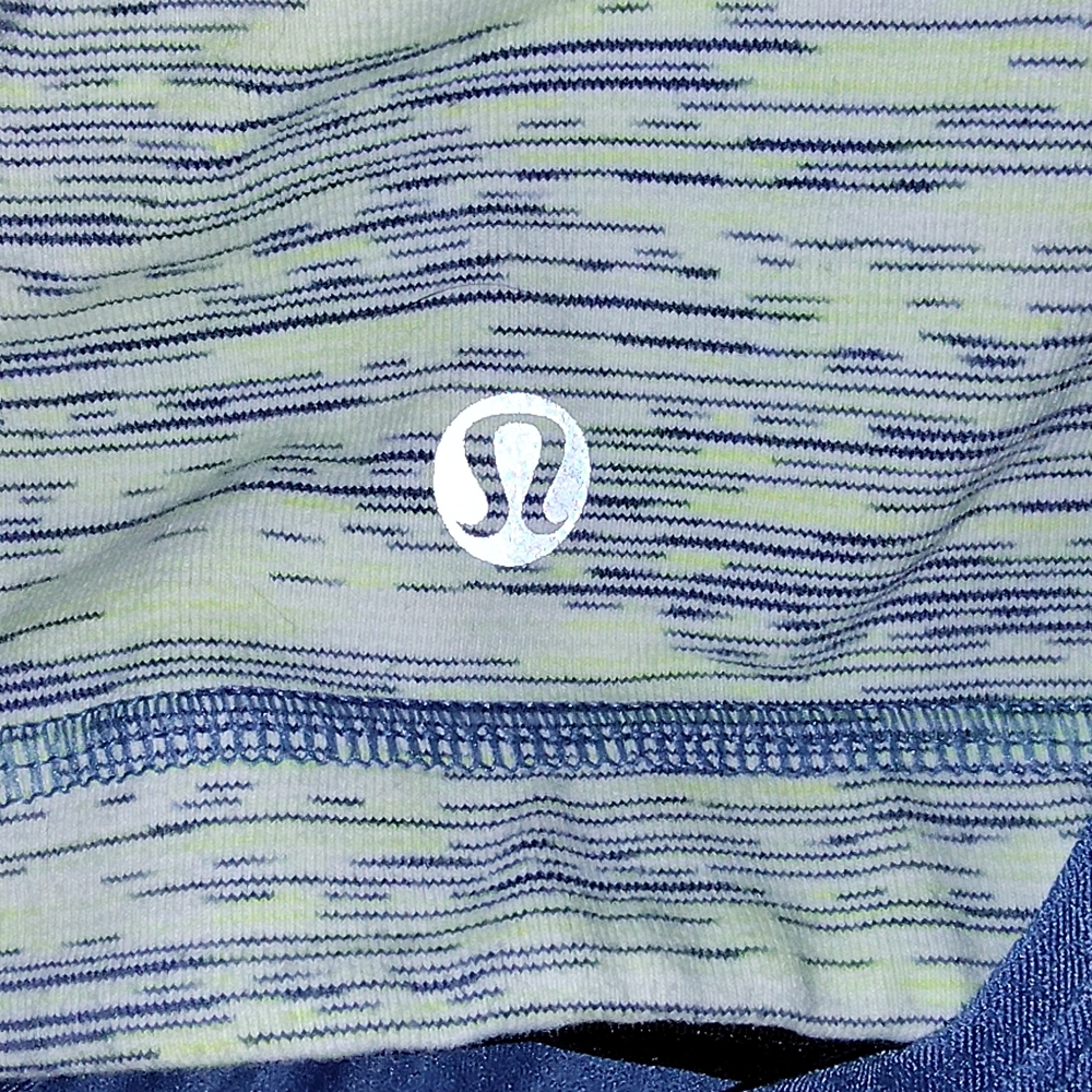 lululemon athletica Blue and Green Top